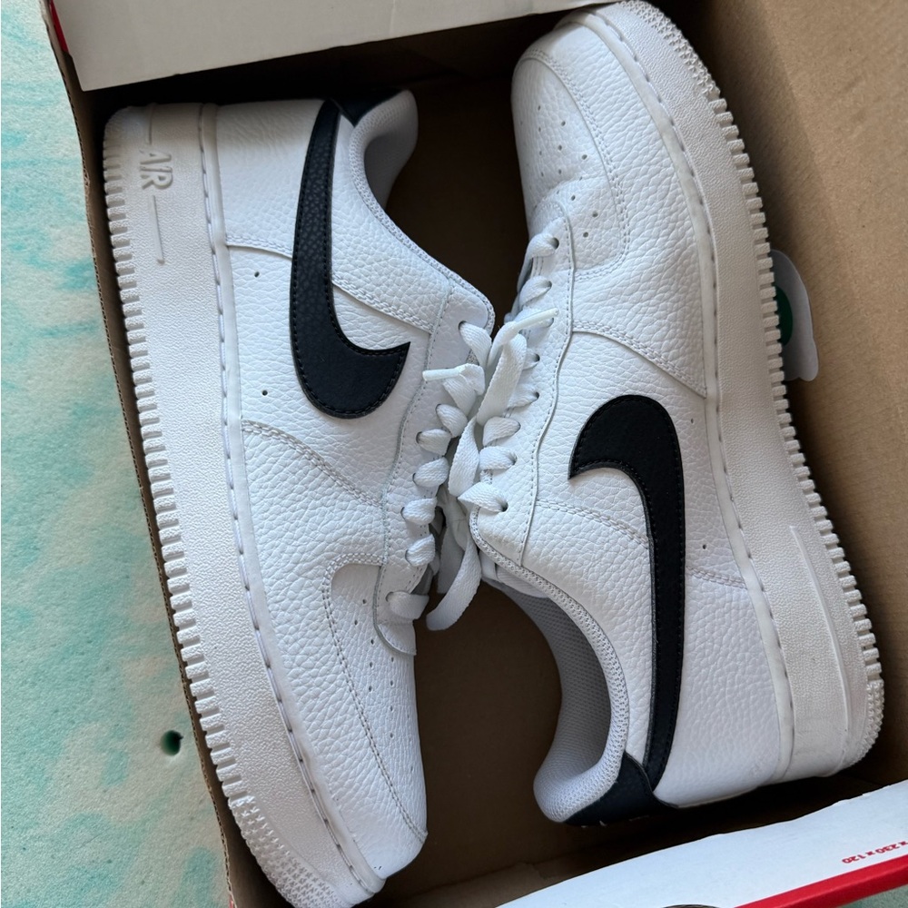 Nike White and Black Athletic Shoes